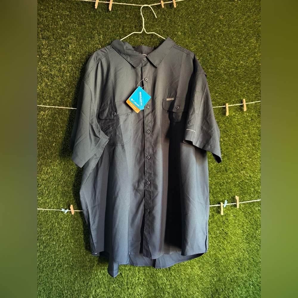 Men’s Size 3X Columbia Utilizer II Solid Short Sleeve Shirt